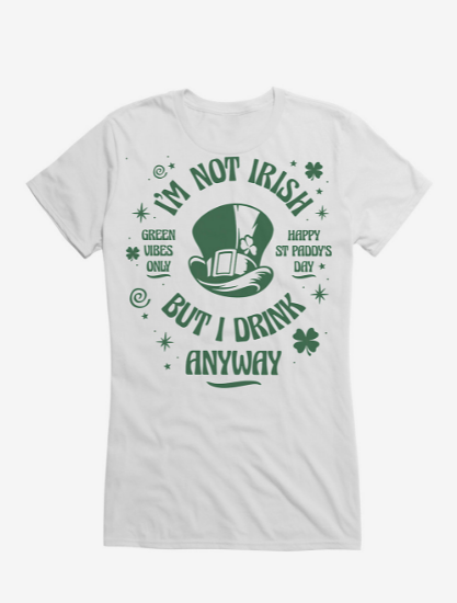 irish girl t shirts